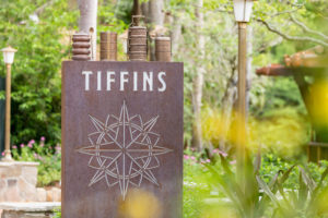 Tiffins, a new restaurant at Disney's Animal Kingdom celebrates the art of traveling and includes the adjoining Nomad Lounge with waterfront views with outdoor seating. Open for both lunch and dinner, Tiffins' menu features a diverse menu drawing from places that inspired the creation of Disney's Animal Kingdom. The Indian English word "tiffin" means a midday meal or type of container used to carry food while traveling. (Scott Watt, photographer)